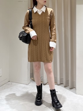 「FREE'S MART（フリーズマート）のアイテム」を使った、maayaさん（レディース・157cm）の秋コーディネート