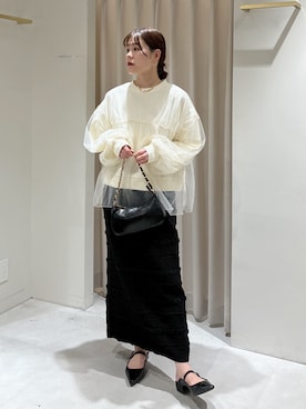 「FREE'S MART（フリーズマート）のアイテム（アクセサリー）」を使った、maayaさん（レディース・157cm）の秋コーディネート