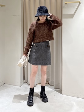 maayaさん（レディース・157cm）の冬コーディネート