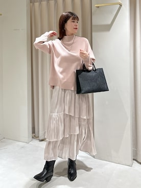 maayaさん（レディース・157cm）の冬コーディネート