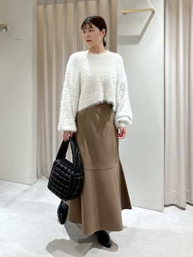 「綺麗めコーデ」｜「アイテム（ブーツ）」を使った、maayaさん（レディース・157cm）の秋コーディネート
