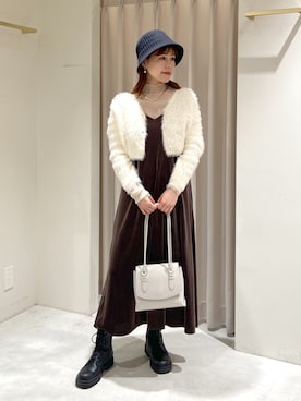 「新星WEARISTAにエントリー」｜maayaさん（レディース・157cm）の冬コーディネート