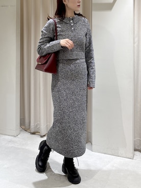 「FREE'S MART（フリーズマート）のアイテム（トートバッグ）」を使った、maayaさん（レディース・157cm）の秋コーディネート