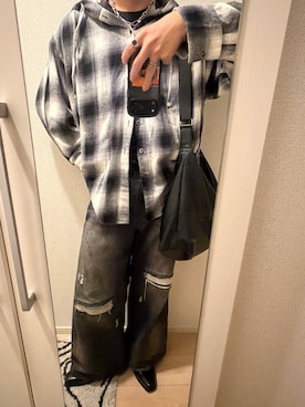 「アイテム（シャツ/ブラウス）」を使った、琉雅-Ryugaさん（メンズ・173cm・10代）の秋コーディネート