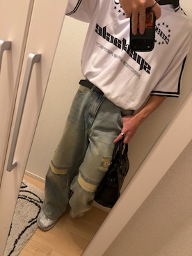「アイテム（ハンドバッグ）」を使った、琉雅-Ryugaさん（メンズ・173cm）の秋コーディネート