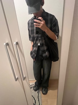 「アイテム（帽子）」を使った、琉雅-Ryugaさん（メンズ・173cm・10代）の秋コーディネート