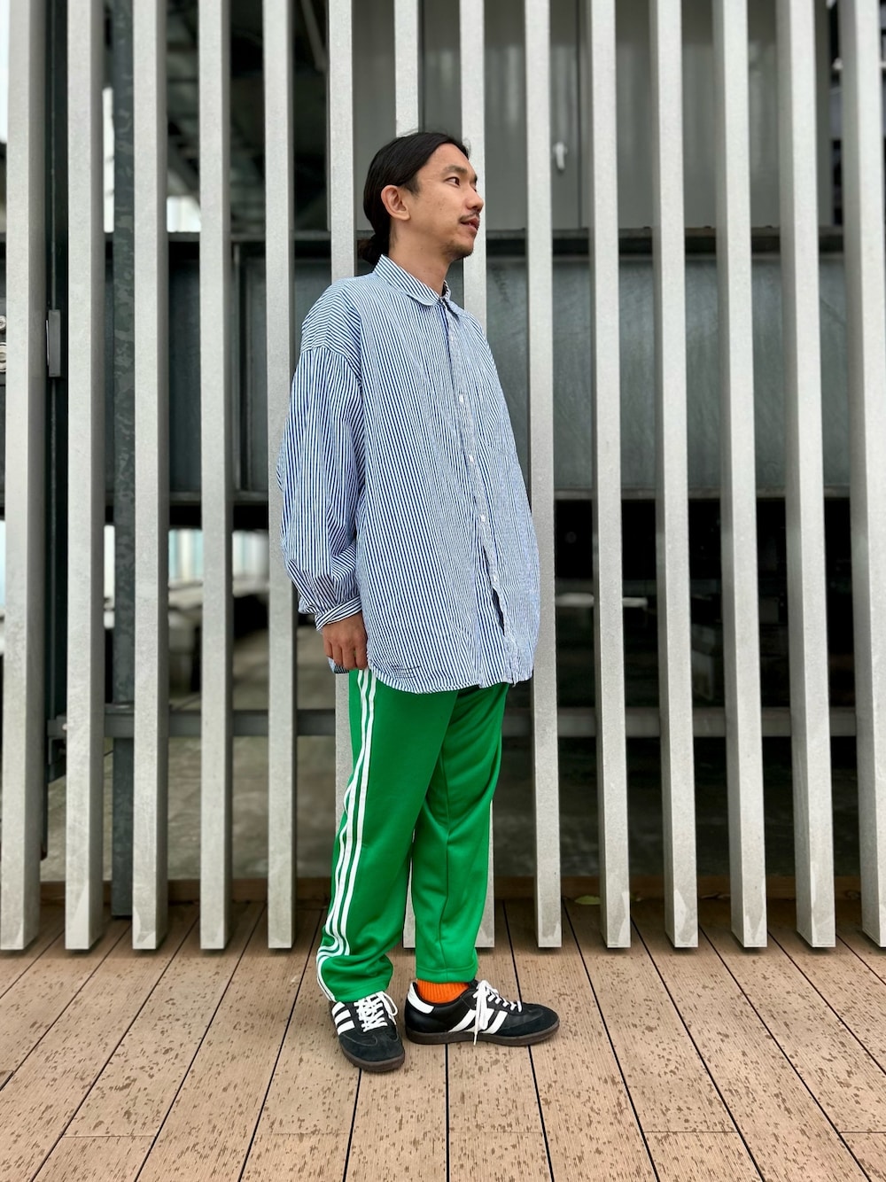 adidas ワイドトラックパンツ スポーティ カジュアル レジャー