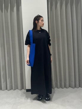 「アイテム（ワンピース）」を使った、MIKU SUGIMOTOさん（レディース・157cm）の夏コーディネート