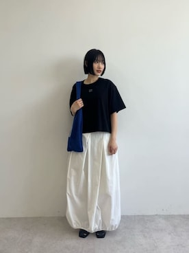 MIKU SUGIMOTOさん（レディース・157cm）の夏コーディネート