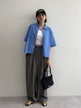 MIKU SUGIMOTOさん(レディース・157cm)の春コーディネート