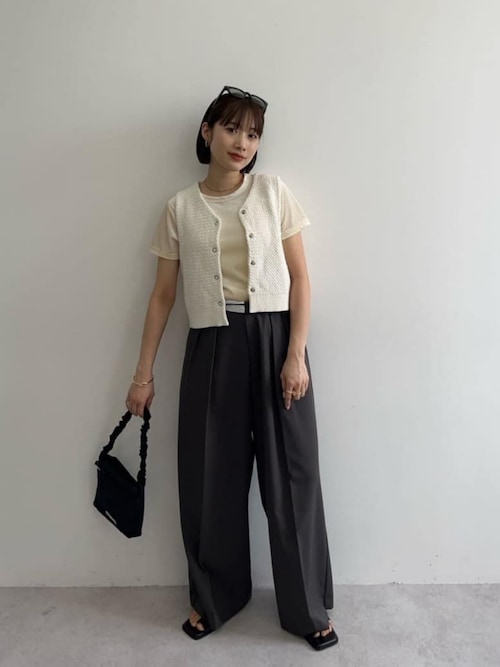 ＜CITEN＞ベロア コンパクト Tシャツ
