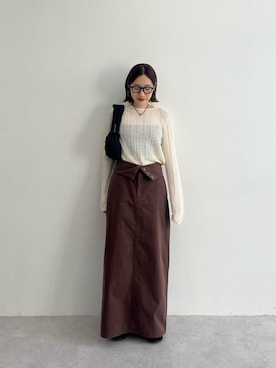 MIKU SUGIMOTOさん（レディース・157cm）の秋コーディネート