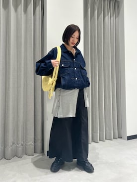 MIKU SUGIMOTOさん（レディース・157cm）の冬コーディネート