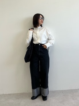 MIKU SUGIMOTOさん（レディース・157cm）の冬コーディネート