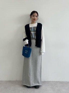 MIKU SUGIMOTOさん（レディース・157cm）の春コーディネート