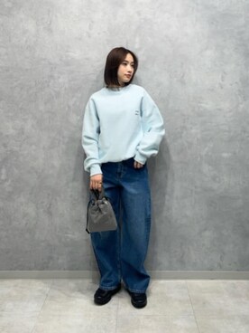 MIKU SUGIMOTOさん（レディース・157cm）の冬コーディネート