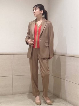 Fujimoto.yさん（レディース・152cm）の秋コーディネート