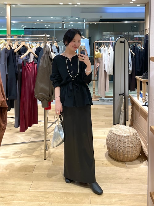 SHENERY大宮店TAKAHASHI_162cmさんのカーディガン/ボレロを使った