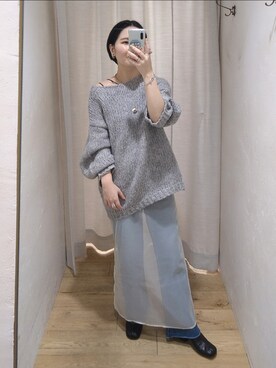「SHENERY」｜「アイテム（その他シューズ）」を使った、TAKAHASHI_162cmさん（レディース・162cm）の秋コーディネート