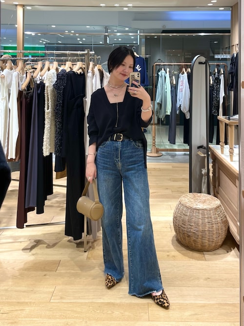 SHENERY ＠tsuru00コラボ スキッパーポンチプルオーバー SHENERYの