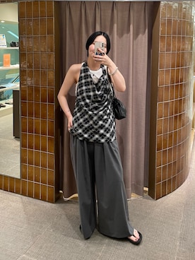 TAKAHASHI_162cmさん（レディース・162cm）の夏コーディネート