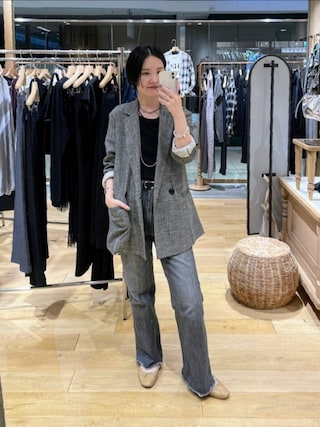 SHENERY（シーナリー）の「【セットアップ対応】からみ織ダブル