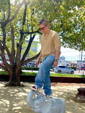 「KEBOZ（ケボズ）のアイテム」を使った、jarvis10880さん（メンズ・175cm）の春コーディネート