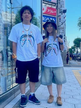「A BATHING APE」｜jarvis10880さん（メンズ・175cm）の夏コーディネート