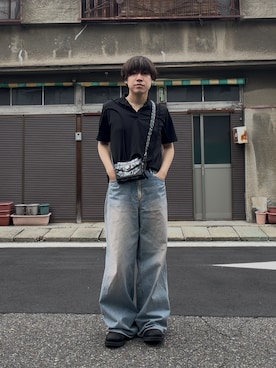 「MASU（エムエーエスユー）のアイテム」を使った、yoshiさん（メンズ・168cm）の夏コーディネート