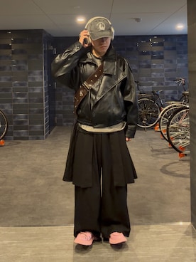 「CAMPER（カンペール）のアイテム」を使った、yoshiさん（メンズ・168cm）の春コーディネート