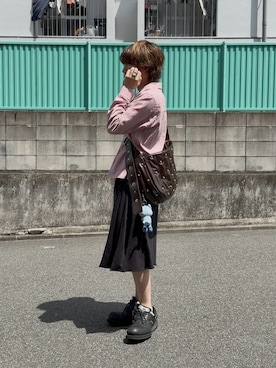 「seyto（セイト）のアイテム」を使った、yoshiさん（メンズ・168cm）の春コーディネート