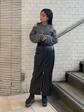 山本彩雅さん（レディース・150cm）の秋コーディネート