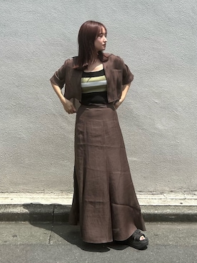 山本彩雅さんのコーディネート