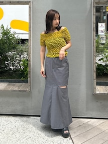 カットアウトマーメイドスカート｜ムルーア（MURUA