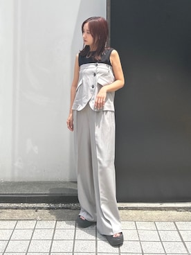 山本彩雅さん（レディース・150cm）の夏コーディネート