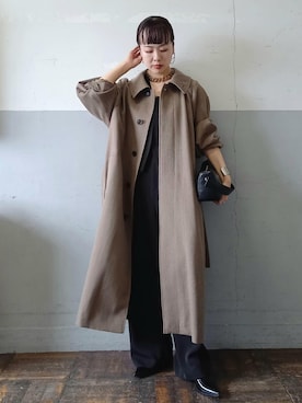 touharaさん（レディース・158cm）の冬コーディネート