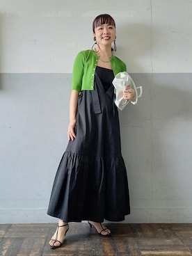 「アイテム（ワンピース/ドレス）」を使った、touharaさん（レディース・158cm・30代）の春コーディネート