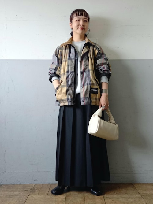 r*a様 BARBOUR/バブアー別注】TRANSPORT リバーシブルブルゾン ADAM ET ROPE'｜《別注》【Barbour/バブアー】TRANSPORT リバーシブル