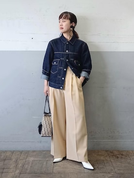 「ビオトープ」｜touharaさん（レディース・158cm）の冬コーディネート