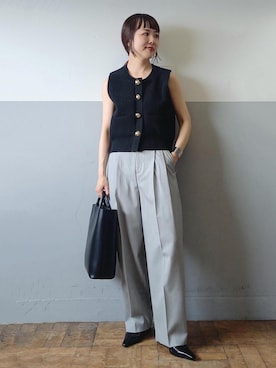 touharaさん（レディース・158cm）の夏コーディネート