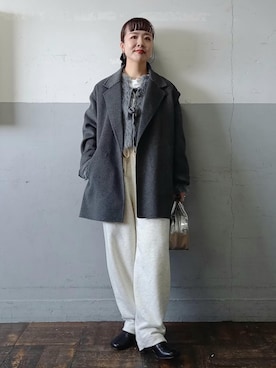 touharaさん（レディース・158cm）の冬コーディネート