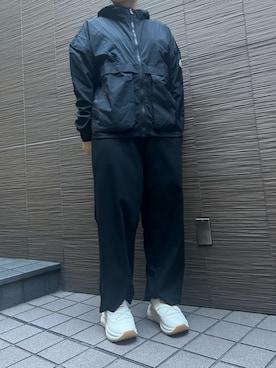 「HUNTER（ハンター）のアイテム」を使った、おんぷさん（レディース・163cm）の冬コーディネート