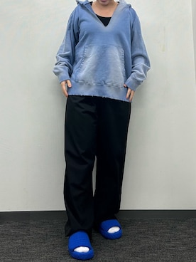 「ブルーコーデ」｜おんぷさん（レディース・163cm）の秋コーディネート