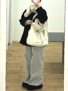 「SUBU（スブ）のアイテム」を使った、おんぷさん（レディース・163cm）の秋コーディネート