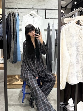 「アイテム（テーラードジャケット、その他）」を使った、koyukiさん（レディース・165cm）の夏コーディネート