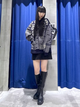 「PBLIM（ページボーイリム）のアイテム」を使った、koyukiさん（レディース・165cm）の冬コーディネート