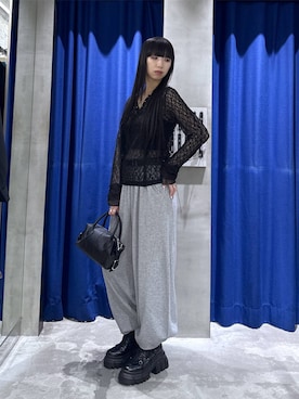 「PAGEBOY（ページボーイ）のアイテム（スウェットパンツ）」を使った、koyukiさん（レディース・165cm）の夏コーディネート