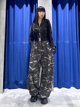 「PBLIM（ページボーイリム）のアイテム（スウェットパンツ）」を使った、koyukiさん（レディース・165cm）の秋コーディネート