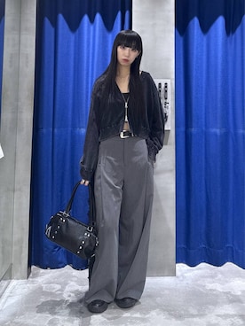 「PAGEBOY（ページボーイ）のアイテム（その他パンツ）」を使った、koyukiさん（レディース・165cm）の秋コーディネート