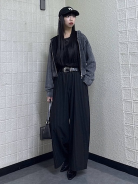 「PAGEBOY（ページボーイ）のアイテム（帽子）」を使った、koyukiさん（レディース・165cm）の春コーディネート